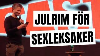 Julrim för sexleksaker | Fredrik Andersson stand up comedy