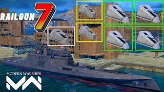 First Ship with 7 Cannons in Modern Warships | is it overpowered??