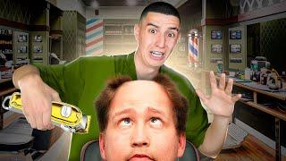 BECAME A HAIRDRESSER FOR 24 HOURS CHALLENGE! BARBERSHOP IN VR!