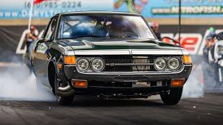 Check out this 1974 Toyota Celica 2JZ from Pan American Nationals | Kanian Racing