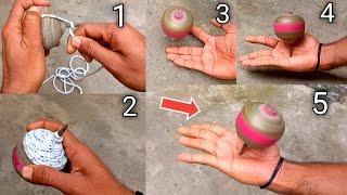 Lattu Ko hath Par Kaise Uthaye | How to Spin a Lattu | Diy