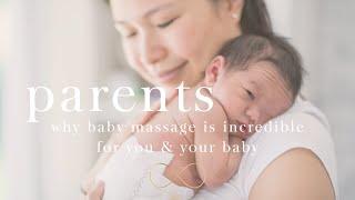 Why Baby Massage is good for both you and your baby!