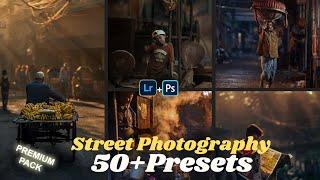 50+ PREMIUM Street Photography Presets for FREE! Lightroom Free Presets