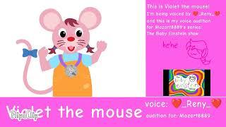 "Baby Einstein show voice audition" Violet #BabyEinsteinVoiceAuditions @Mozart8889