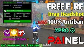 OB46 Update XPRO VIP PANELFree fire 100%Antiban Drag Headshot Rank Working Mobile | New Sensi Hack