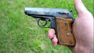 Shooting a 1933 Walther PPK in 32acp