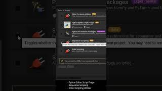 How to setup Python scripting in Unreal Engine 5