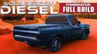 Full Build: Duramax Swapped Classic Squarebody - 1987 Chevy 1500