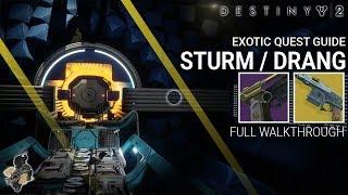 DESTINY 2 | How to Get 'STURM' Exotic Hand Cannon: Full Exotic Quest Guide!