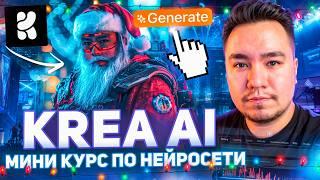 БЕСПЛАТНЫЙ КУРС ПО НЕЙРОСЕТЯМ. KREA AI - КОНТЕНТ МАШИНА 2024