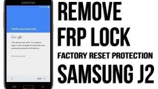 J2 SM-J200 Bypass Google Account Samsung Galaxy  Remove FRP SM-J200GU unlock