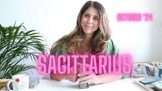 SAGITTARIUS ️ CUTTING OUT THE SILENT TREATMENT PATTERN! October 2024 Tarot Reading