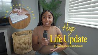 Vlog | Huge Life Update, Hitting 10k, Creating a Study Schedule