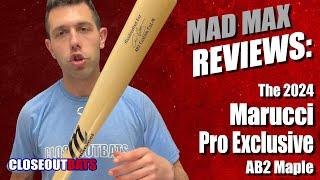 Marucci Pro Exclusive AB2 Maple Bat MVE4AB2-N (2024)