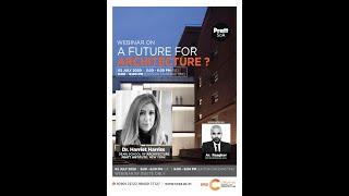 A FUTURE FOR ARCHITECTURE ? | Webinar | Dr. Harriet Harriss | Dean | PRATT INSTITUTE |