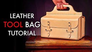 Leather Tool Bag DIY - Tutorial and Pattern Download