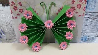 DIY!! BEAUTIFUL BUTTERFLY OF PAPER️