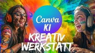 Canva KI Kreativwerstatt gratis Webinar