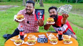 LOSER WILL EAT JOLO CHIPS |burger eating challenge | M4 TECH |