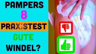 PAMPERS 8 PRAXISTEST: Passt sie Erwachsenen? Vergleich mit Pampers 7, Babylove & Tena - Pampers Test