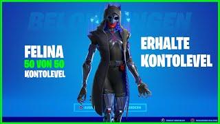 Erhalte Kontolevel - GRATIS FELINA Skin - Earn Account Levels #fortnite #xpglitch