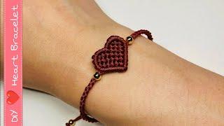 ️ Heart Bracelet Ideas | DIY | How To Make Bracelets | Creation&you