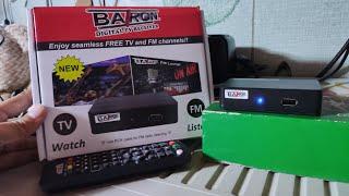 New BARON DIGITAL TV RECEIVER with FM Unboxing and Review