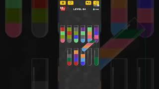 Water Sort Color Puzzle Level 64 Walkthrough Solution iOS/Android