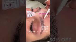 Lash V - secret sale enjoy 30% off brow lamination kits #eyebrowlamination #browlamination