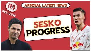 Arsenal latest news: Sesko transfer progress | Rice's award | Saka injury | Gabriel reaction