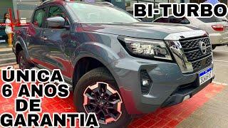 NOVA NISSAN FRONTIER 2025 PLATINUM 2.3 BI-TURBO EM DETALHES | NÃO PERDE NADA PRA HILUX E S10!!!