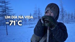 Vida da Última Família Nômade no Extremo Norte −71°C Yakutia