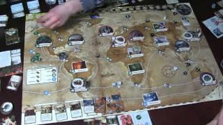 Eldritch Horror Древний Ужас, геймплей 2 3   настольная игра с Братцем Ву