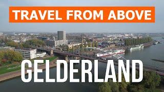 Gelderland from above | Drone video in 4k | Netherlands, province of Gelderland from the air