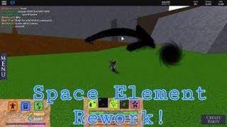 Space Element got Reworked!!/Roblox/Elemental Battlegrounds