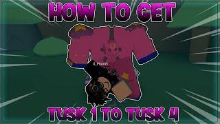 A Bizarre Day | HOW TO GET TUSK 1 TO TUSK 4