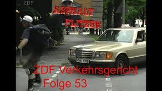 Verkehrsgericht (53) Asphaltflitzer - ZDF 1997 - Sk8ter Bashing