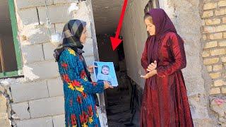 Seeing the photo of Hakimeh's missing daughter who was stolen by the giant