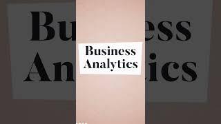 What Is Business Analytics?