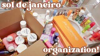 VLOGMAS DAY 5: organizing my ENTIRE *sol de janeiro* collection! 2024