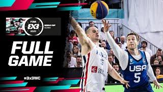 France  vs United States  | Men Quarter-Finals | Full Game | FIBA 3x3 World Cup 2023