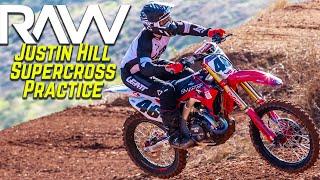 Justin Hill 2020 Supercross Practice RAW - Motocross Action Magazine