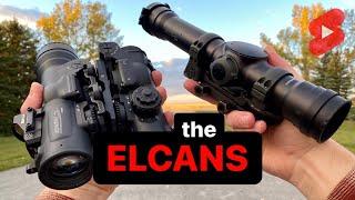 The Legendary ELCAN Optics in 1 Minute #Shorts