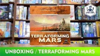 Unboxing Terraforming Mars (FryxGames) | by Ali Plays a Lot