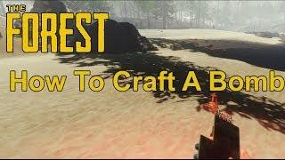 The Forest - How To Craft A Bomb