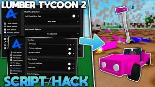 [🪓] Lumber Tycoon 2 Script/Hack GUI | Dupe Axes + Money, Bring Trees, Mod Wood And More!!