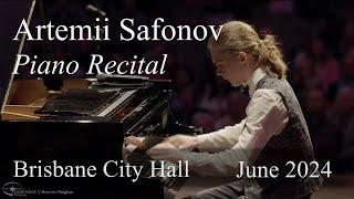 Solo Piano Recital at the Lord Mayor's City Hall | Artemii Safonov 2024