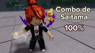 Combo de Saitama que quita toda la vida #roblox