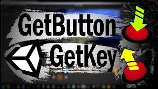 Unity Скриптинг GetButton GetKey Нажатие кнопки Управление с клавиатуры