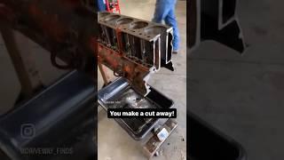 Oil and water actually mixing?? #c10 #fail #mechanic #mechanicfail #chevytruck #drivewayfinds